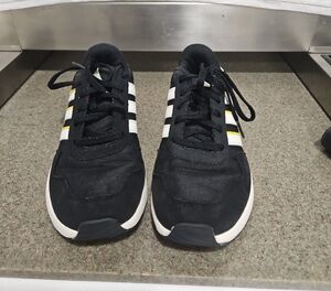 Adidas Black and White Sneakers